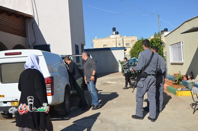 كفرقاسم : قائد شرطة كفرقاسم الجديد انار يوسف  في لفته طيبة لمدرستي الجنان والزهراء